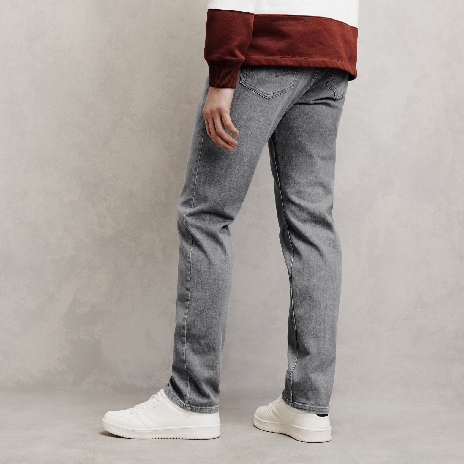 Jean straight 3 longueurs