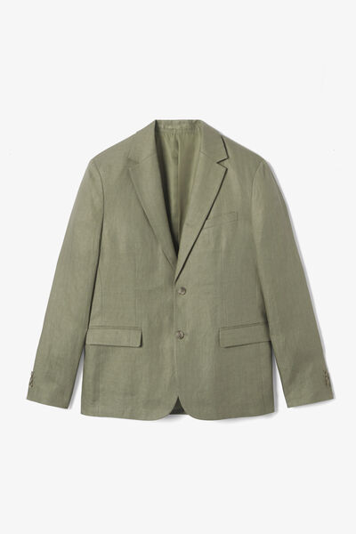 Veste de Costume Vert Kaki