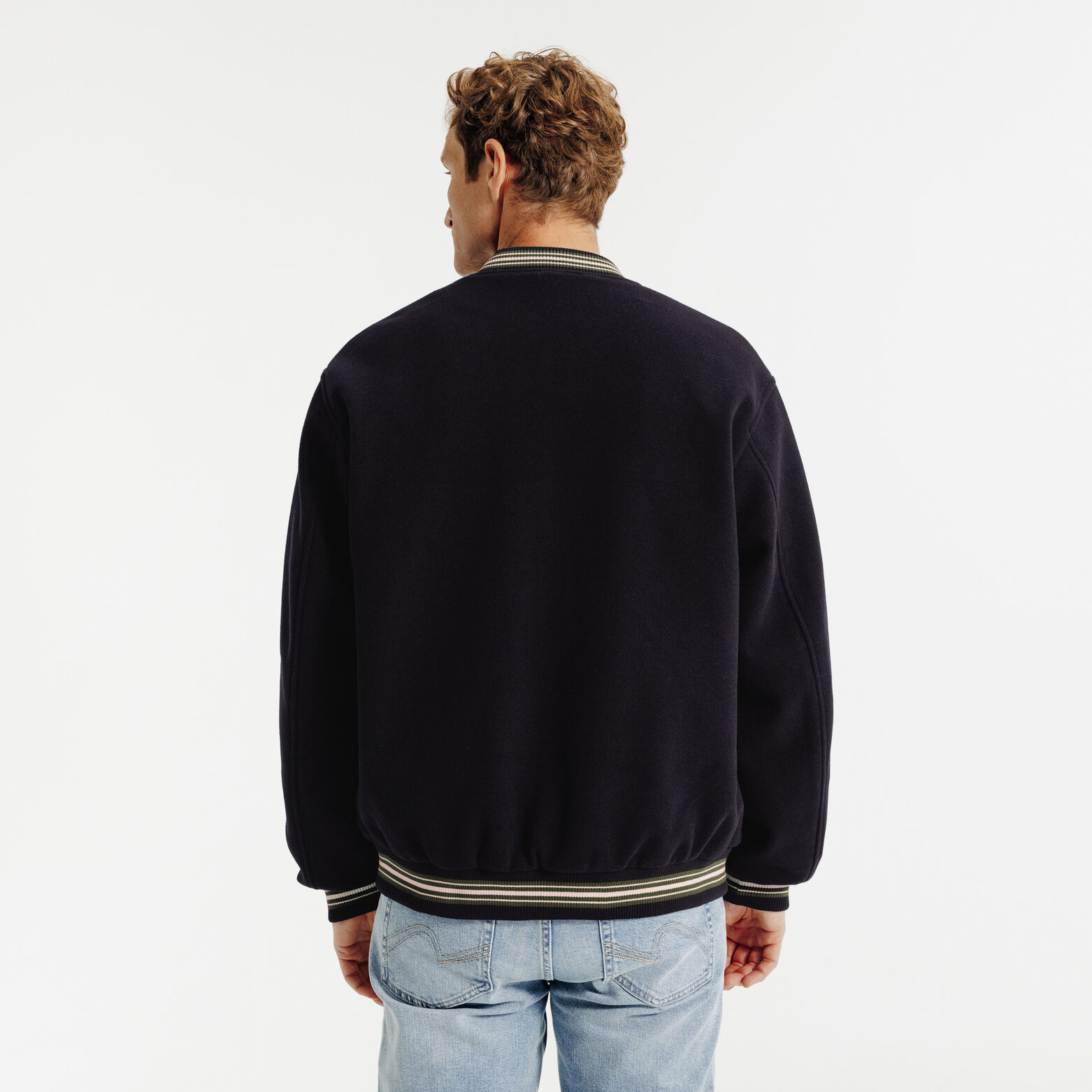 Blouson bomber brodé