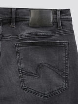 Urbanflex jeans, 4 lengtes, zwart gewassen