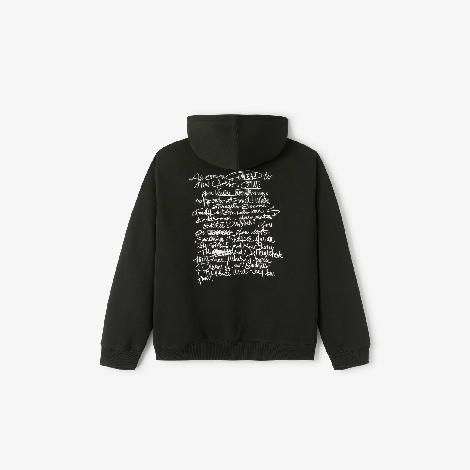 Sweat &agrave; capuche imprim&eacute; devant dos