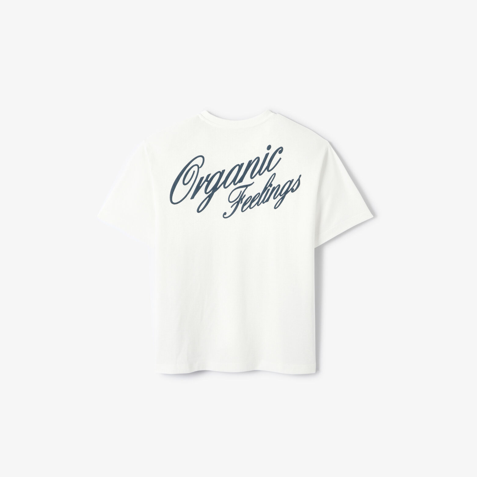 Tee shirt relax imprim&eacute; dos Organic Feelings