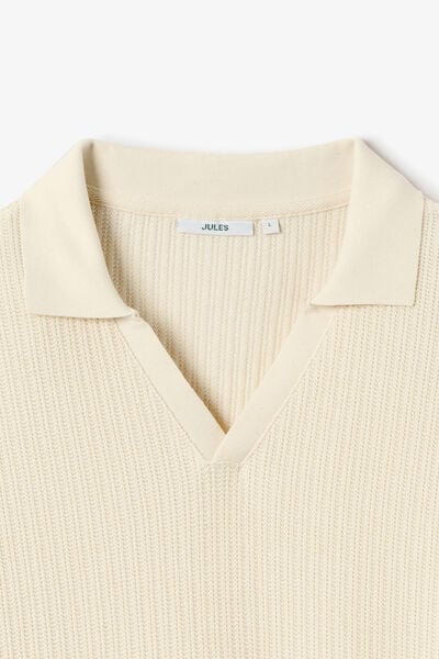 Polo manches courtes col resort