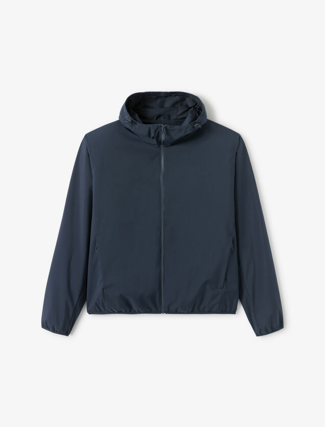 Blouson coupe-vent &agrave; capuche