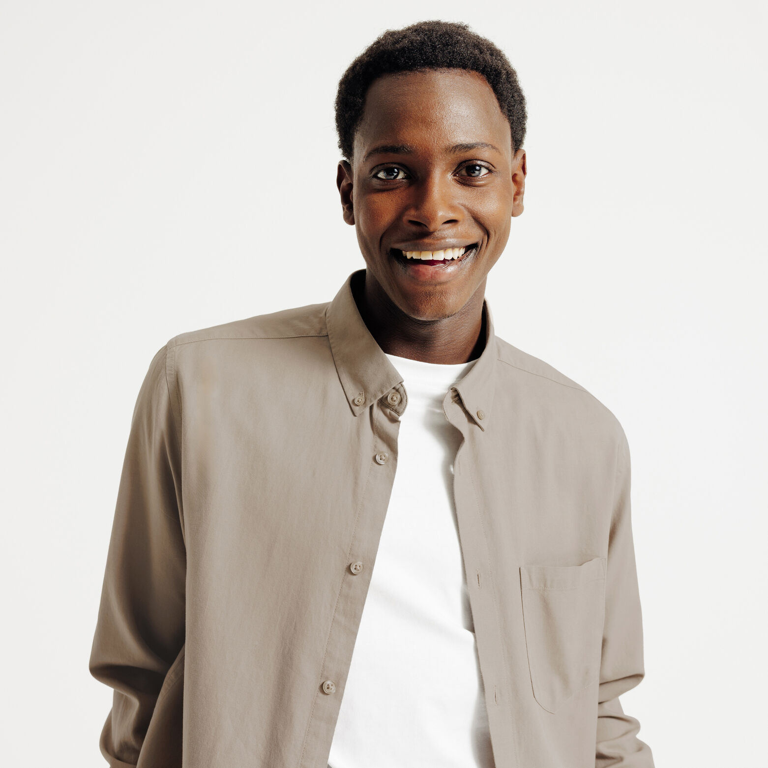 Chemise en coton regular