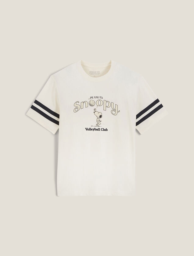 Tee shirt imprimé Volleyball Club licence Peanuts