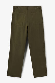 Baggy broek met timmermansdetail