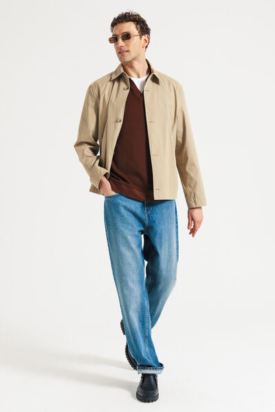 Polo manches courtes col resort