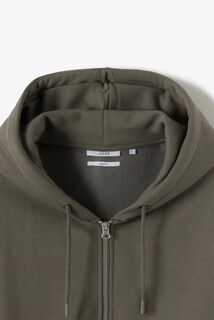 Sweat &agrave; capuche zipp&eacute;