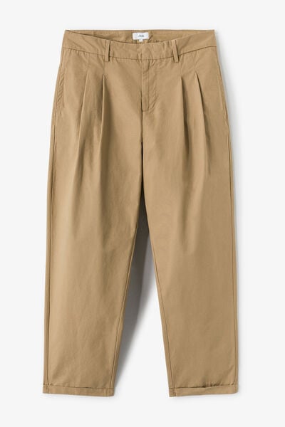 Skate fit broek dubbele plooi met omslag