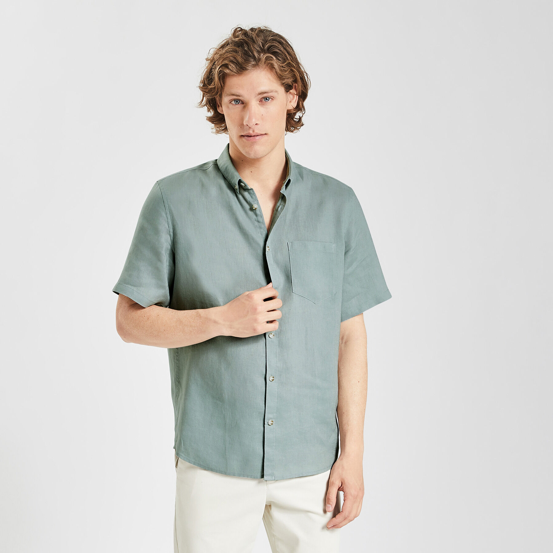 Chemise lin shop homme jules