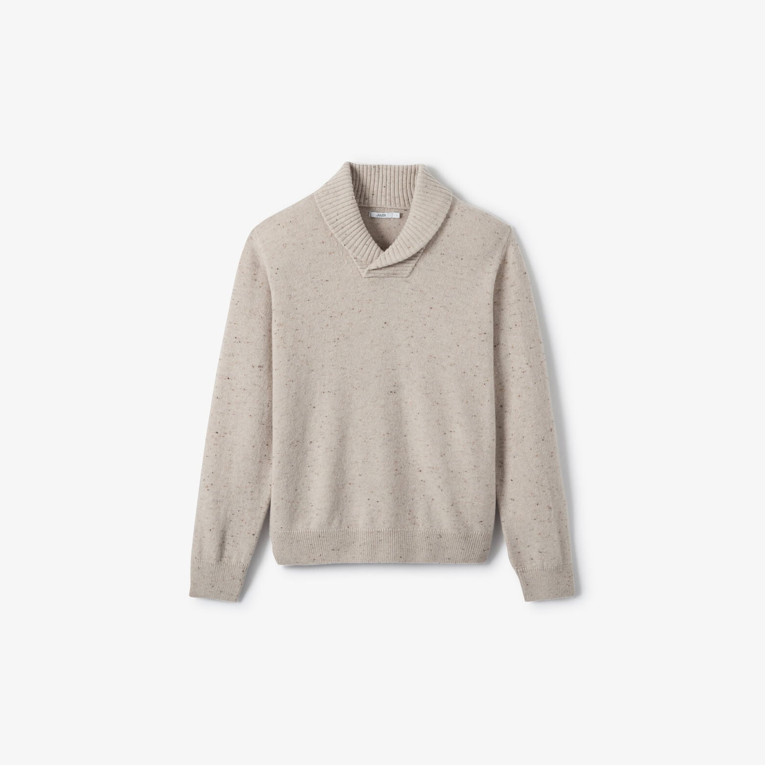 Pull col ch&acirc;le en laine d'agneau majoritaire