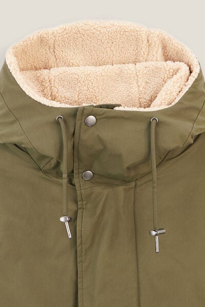 Lange waterafstotende Parka