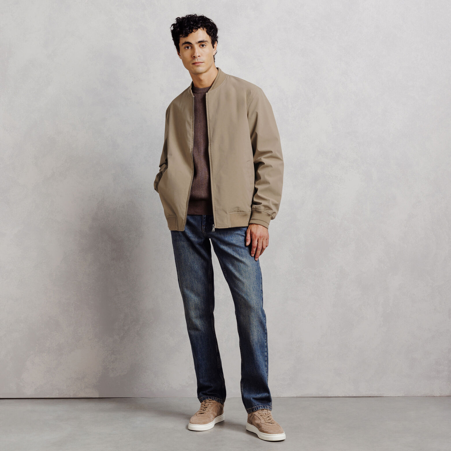 Blouson bomber l&eacute;ger