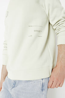 Sweat col rond imprim&eacute;