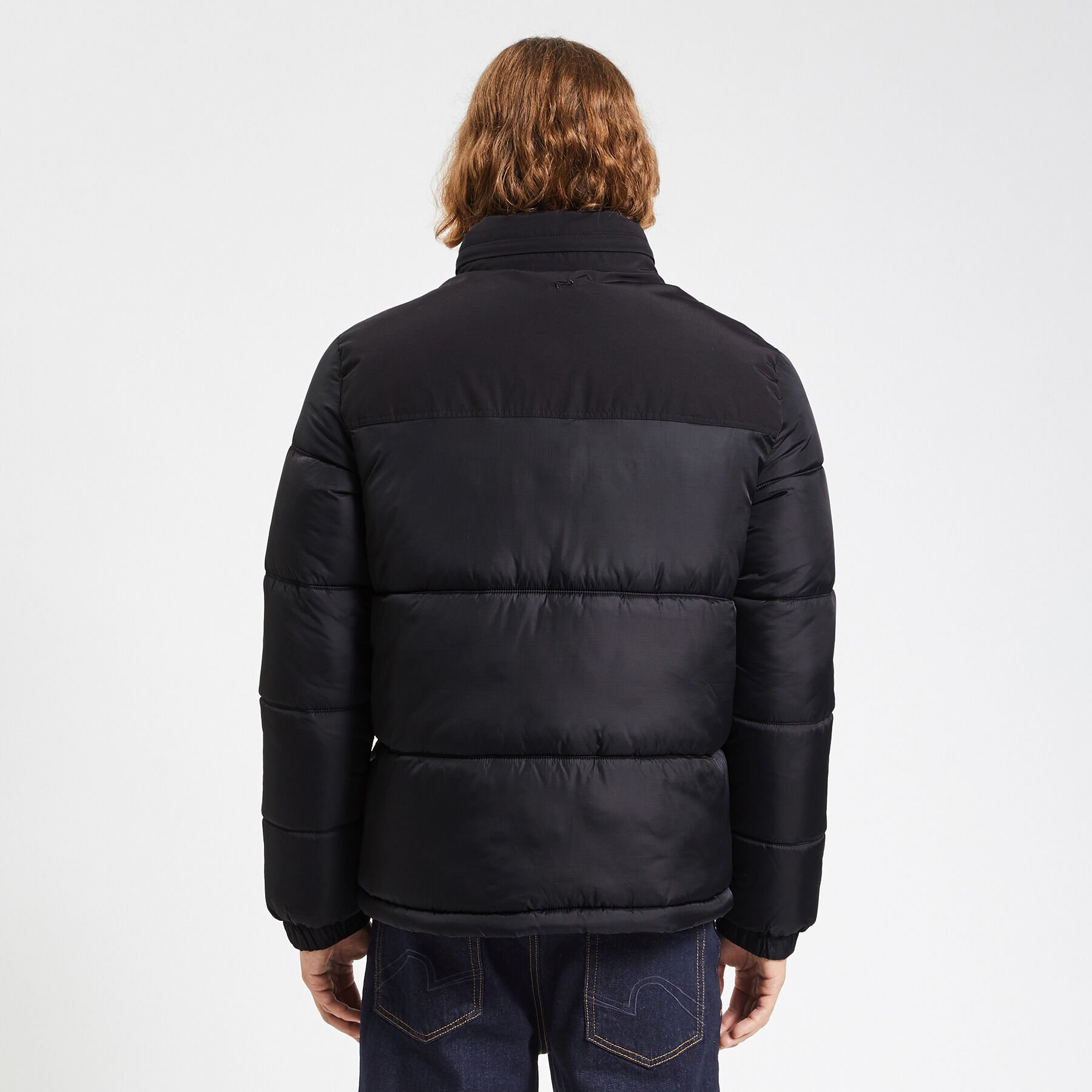 Doudoune jean discount