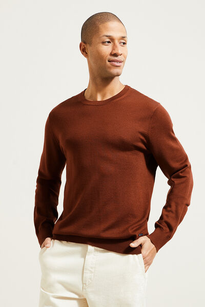 PULL PULL HOMME, marque OVIESSE, TAILLE S, coloris GRIS, 100
