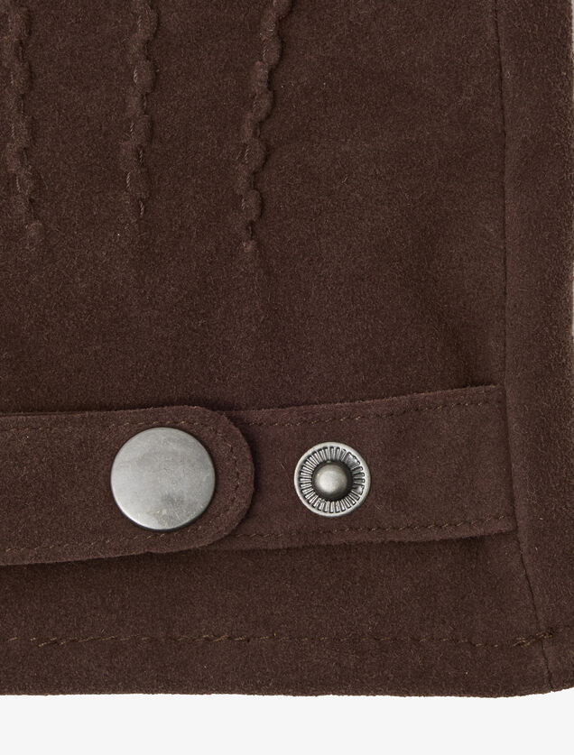 Gants en su&egrave;de