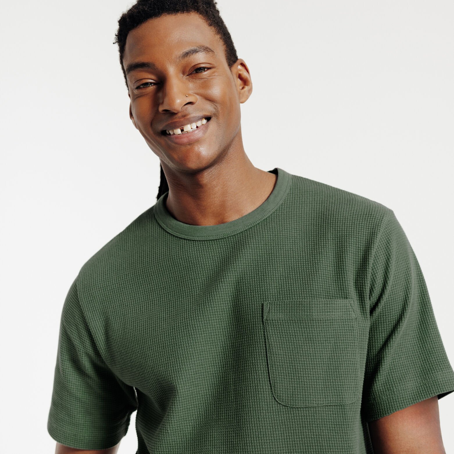 Tee shirt mati&egrave;re gaufr&eacute;e