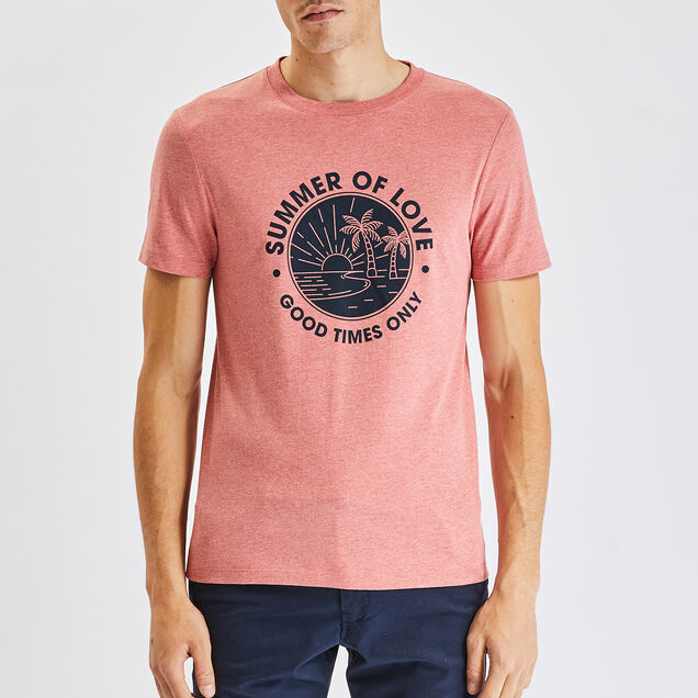 Tee shirt imprime summer of love