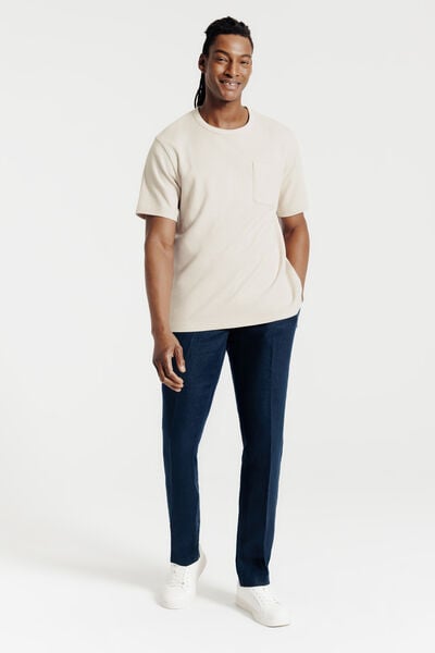 Tee shirt mati&egrave;re gaufr&eacute;e