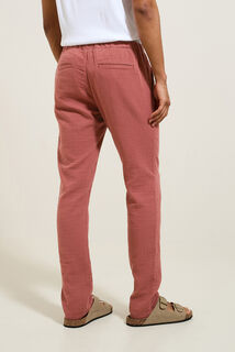 Effen broek in katoengaas