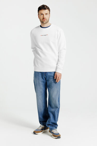 Sweat col rond imprim&eacute; licence L'&Eacute;quipe