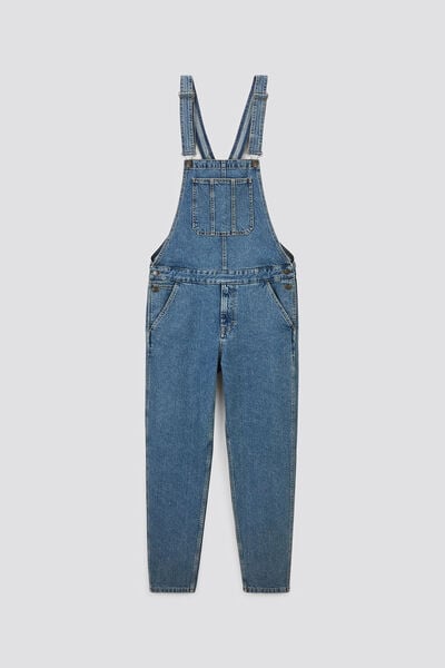 Overall in jeans, stone