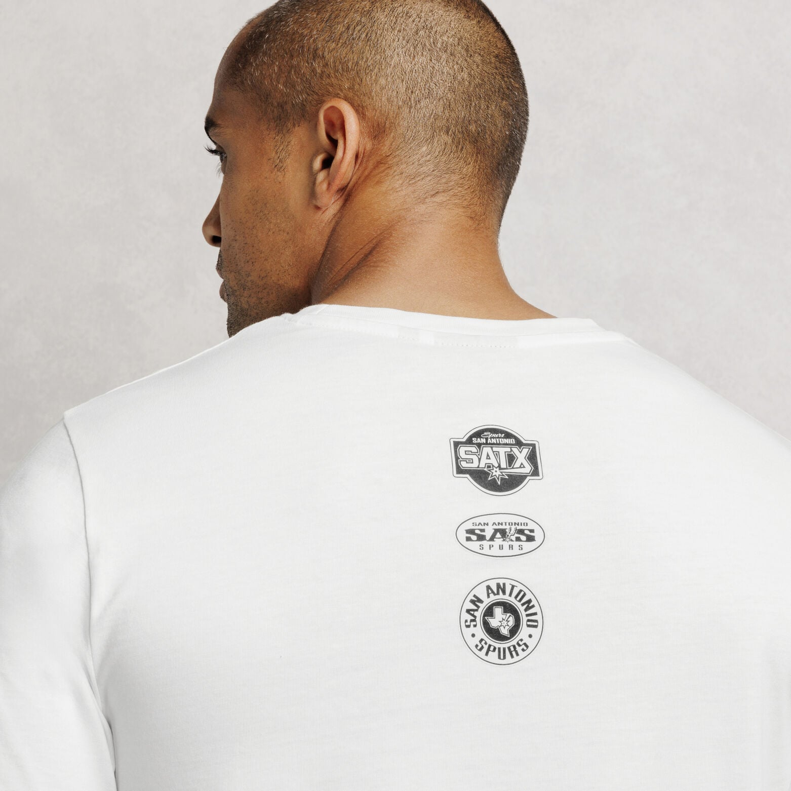 T-shirt met opdruk San Antonio Spurs NBA-licentie
