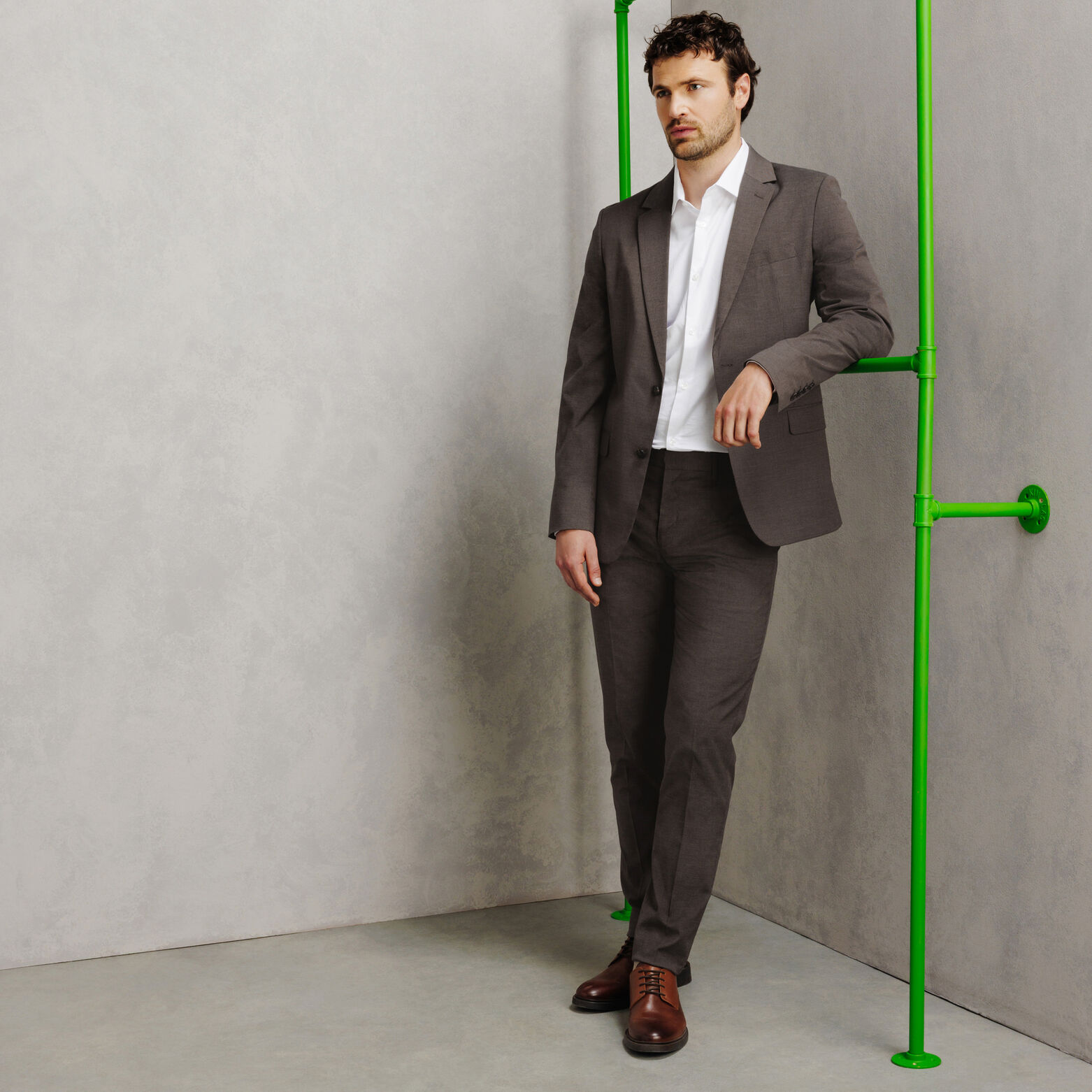 Veste de costume slim pied de puce