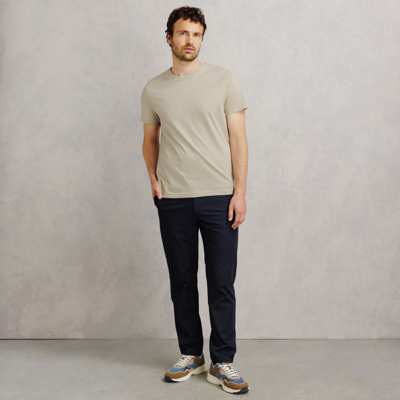 Tee shirt col rond en coton