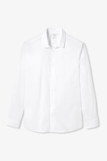 Chemise regular unie coton