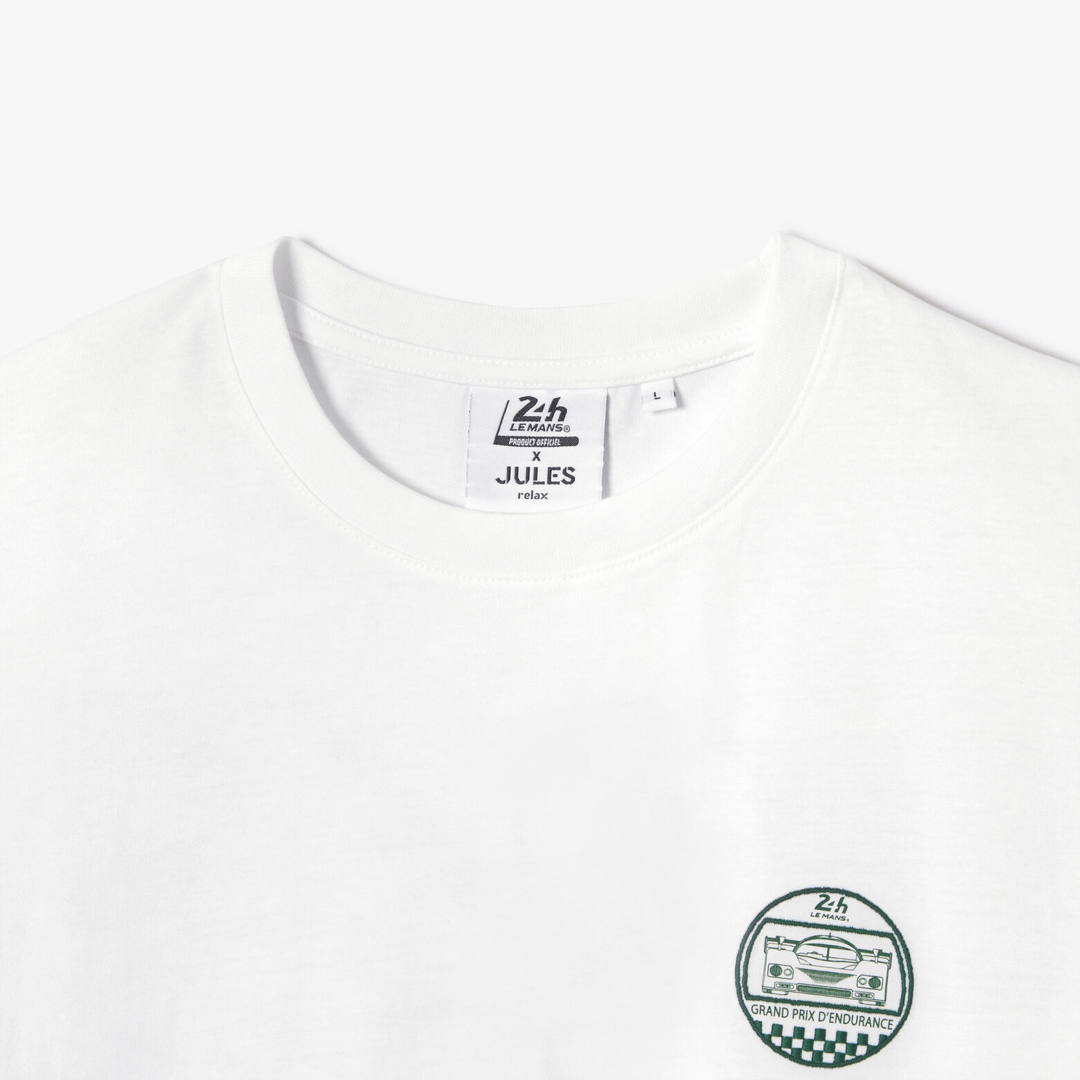Tee shirt imprim&eacute; et brod&eacute; licence 24H le Mans