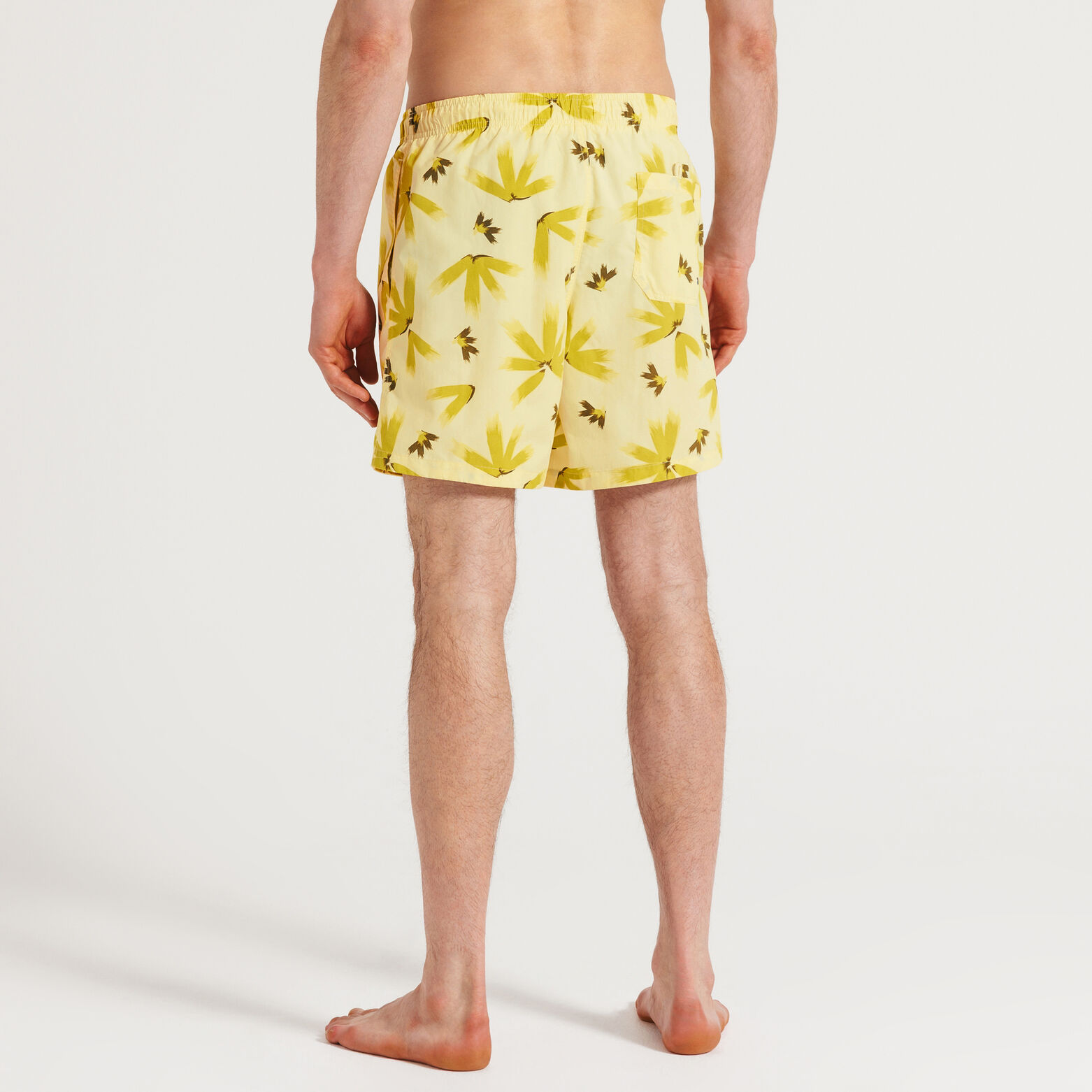 Zwemshort met bloemenprint