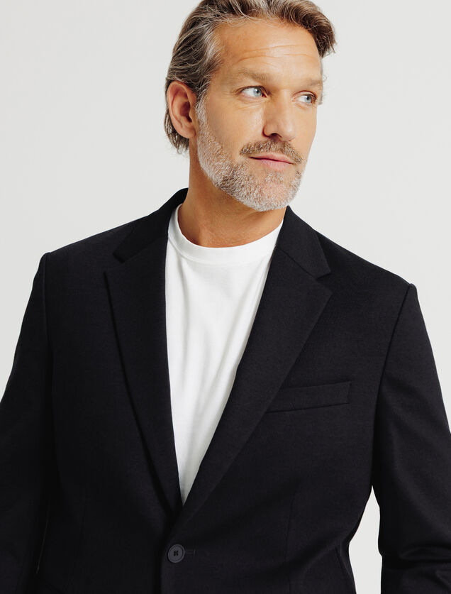 Veste blazer en maille