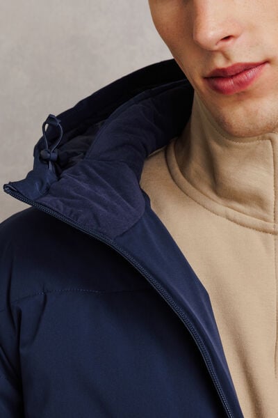 Doudoune &agrave; capuche mati&egrave;re waterproof