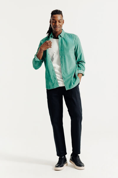 Tee shirt  contrast&eacute;