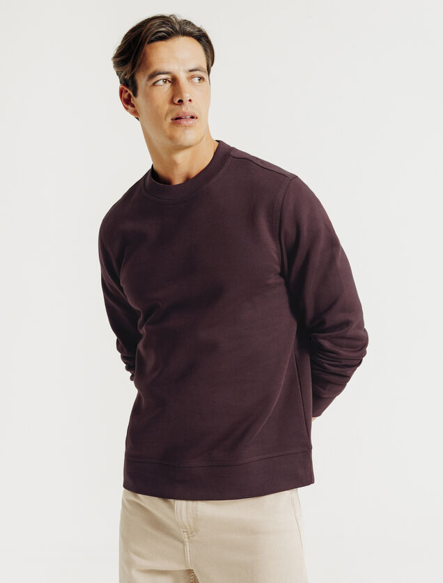 Sweat col rond uni "le parfait by JULES"