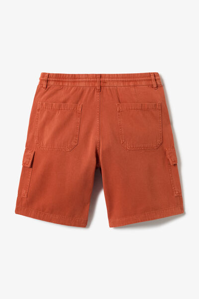Cargobermuda met elastische taille