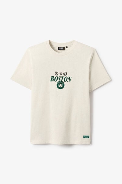 T-shirt met print Boston Celtics NBA-licentie