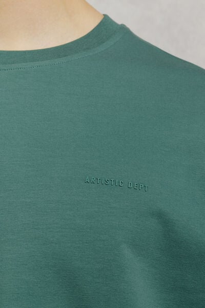 Tee shirt en molleton l&eacute;ger