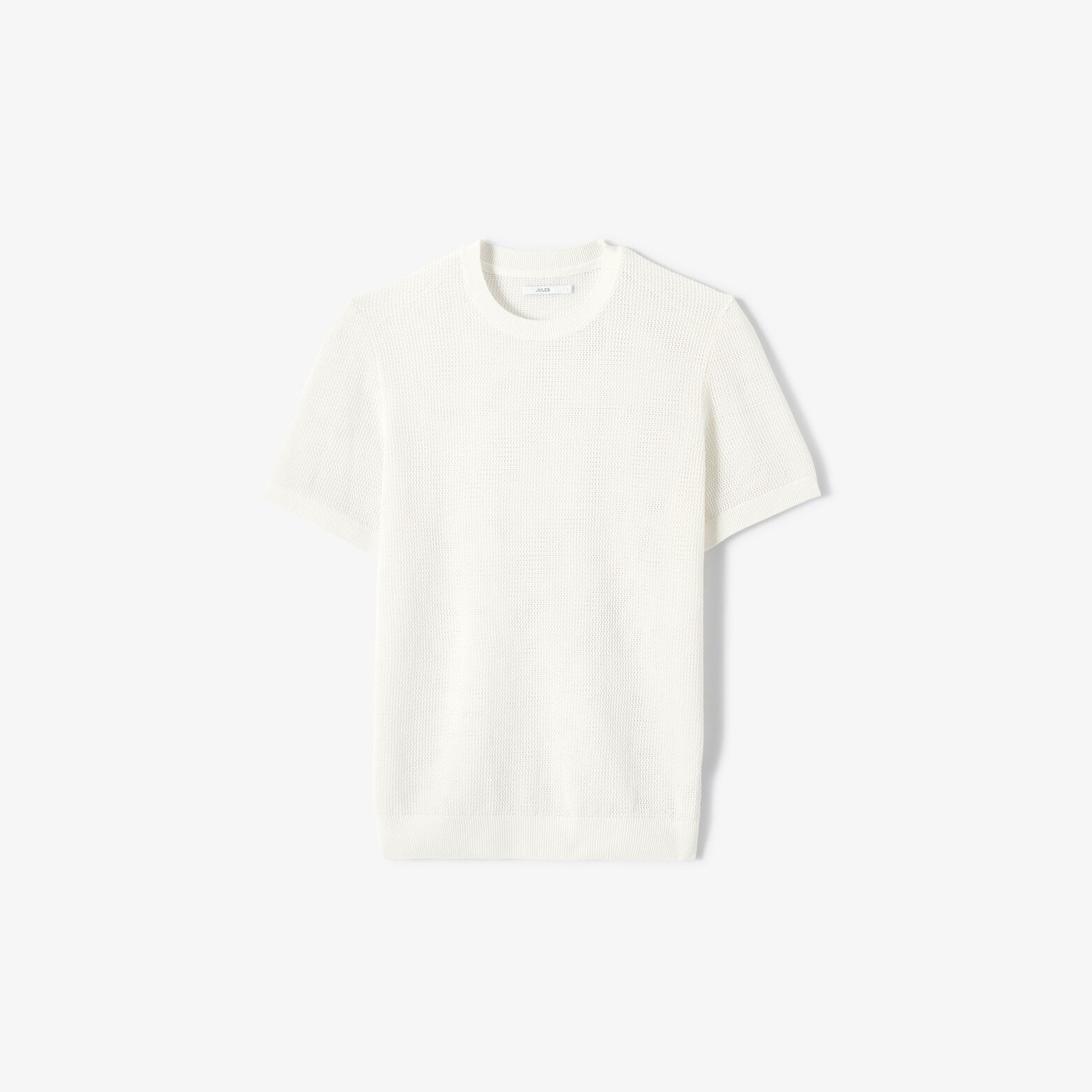 Tee shirt en maille manches courtes