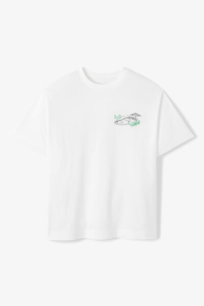 Tee shirt imprim&eacute; devant et dos