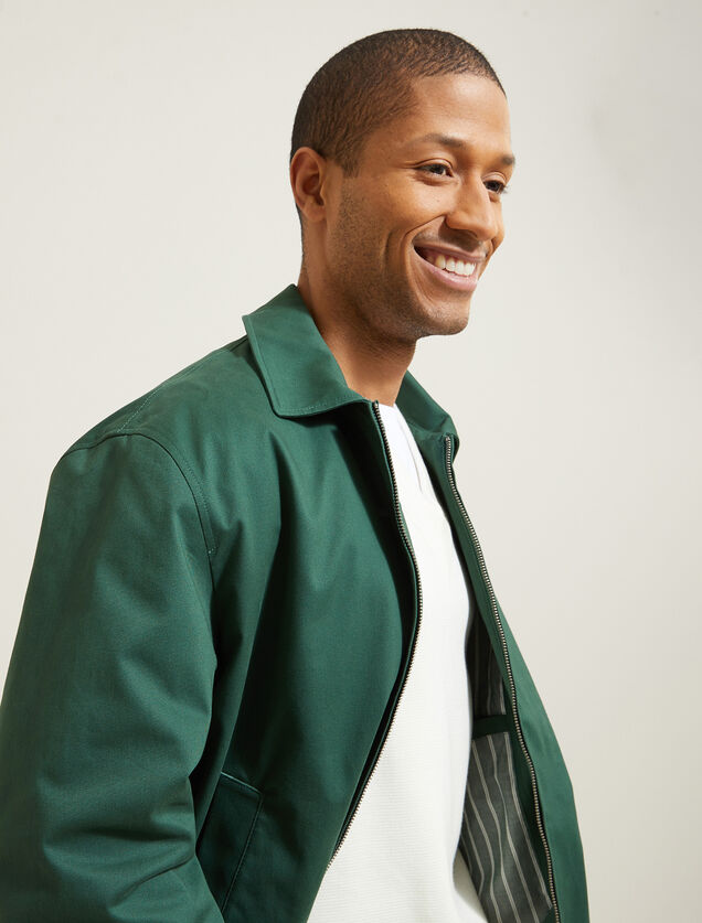 Blouson urbain col chemise