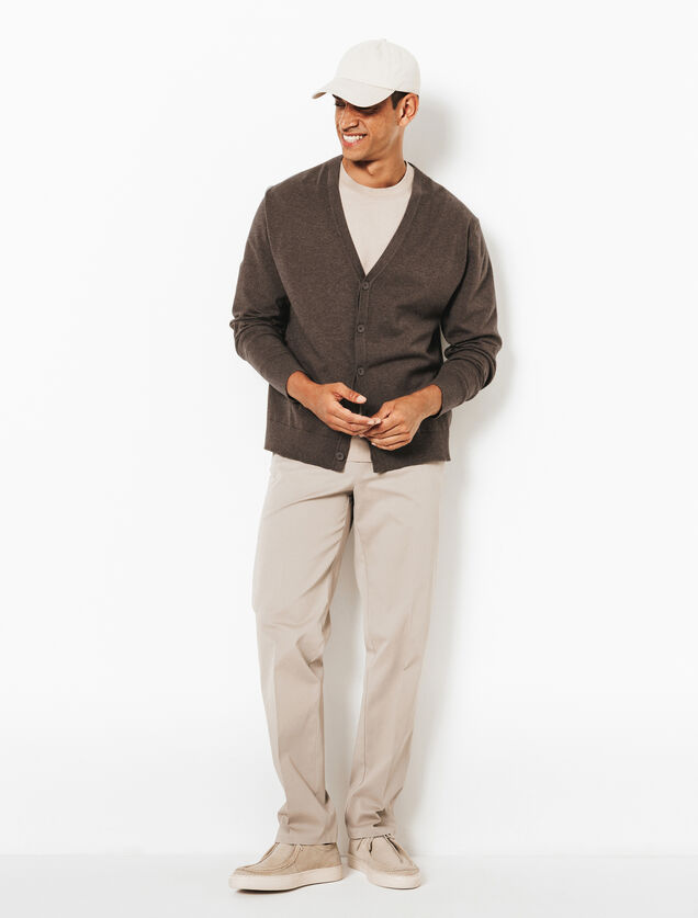 Cardigan boutonn&eacute;