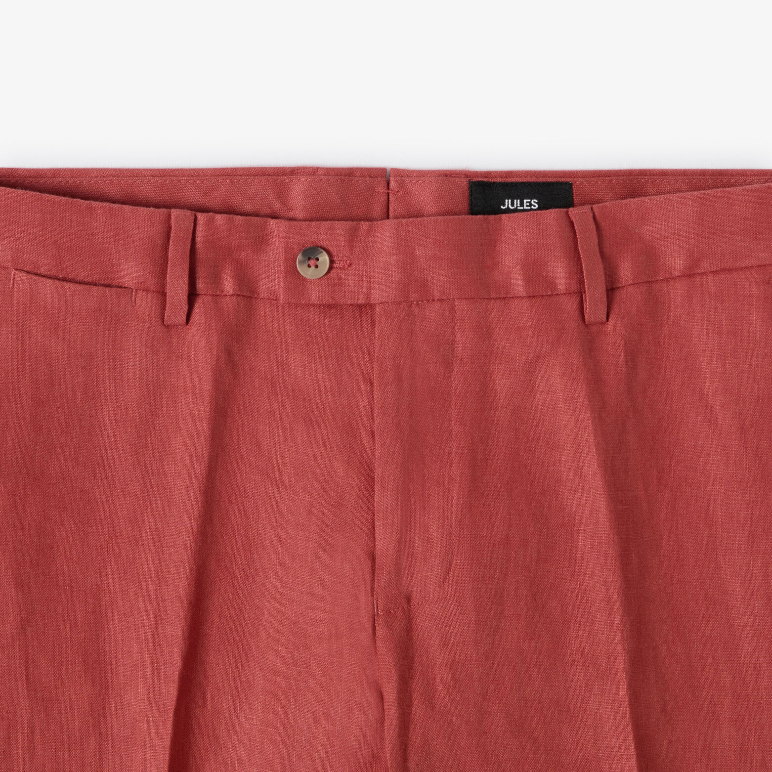 100% linnen kostuumbroek comfort fit