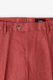 100% linnen kostuumbroek comfort fit