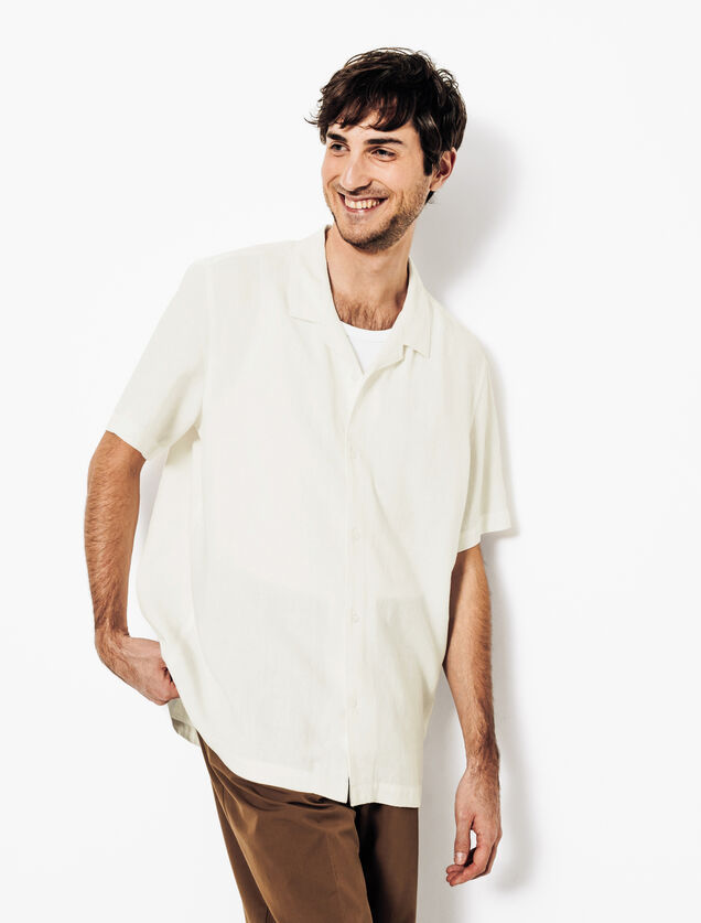 Chemisette en TENCEL¿ Lyocell col requin