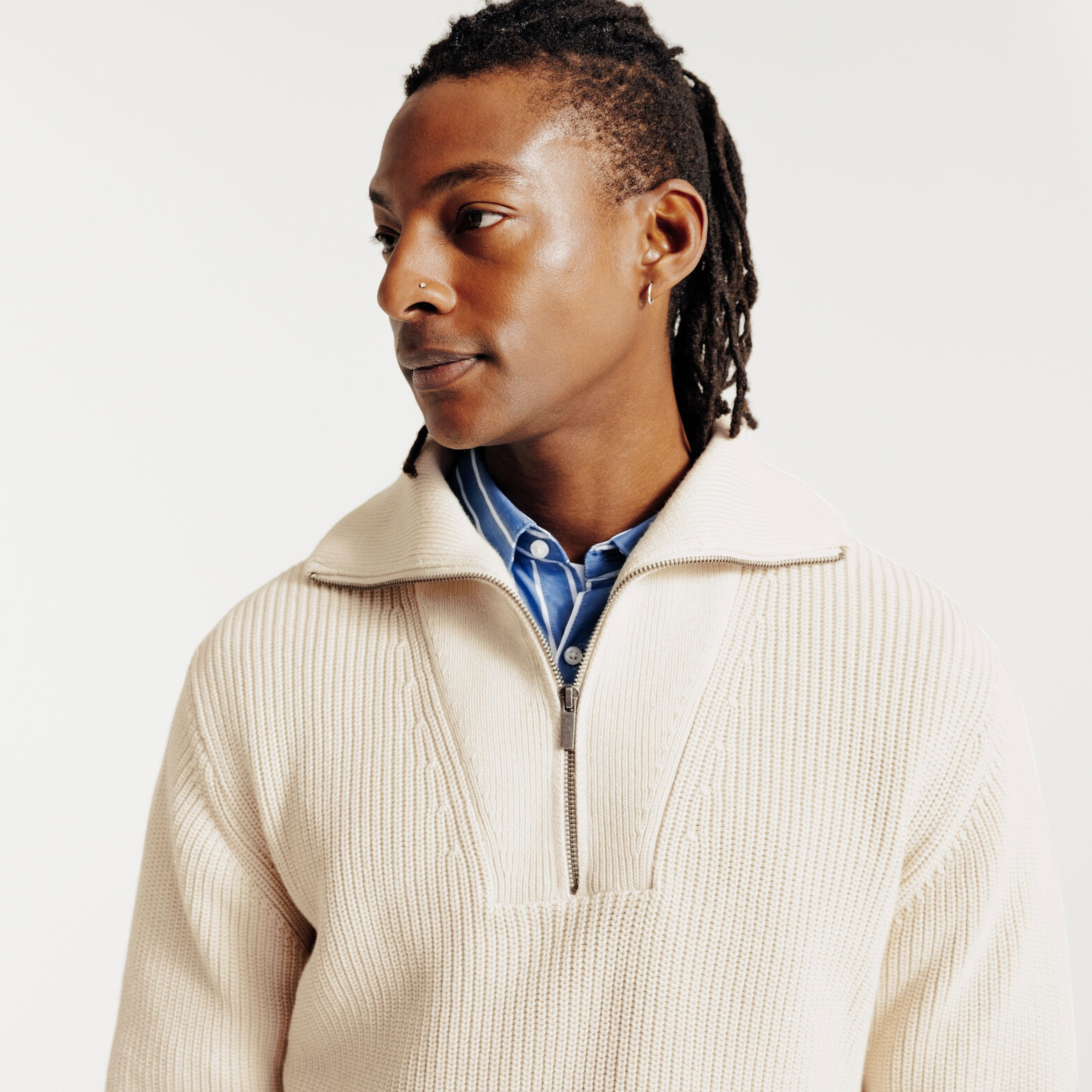 Pull col camionneur en c&ocirc;te