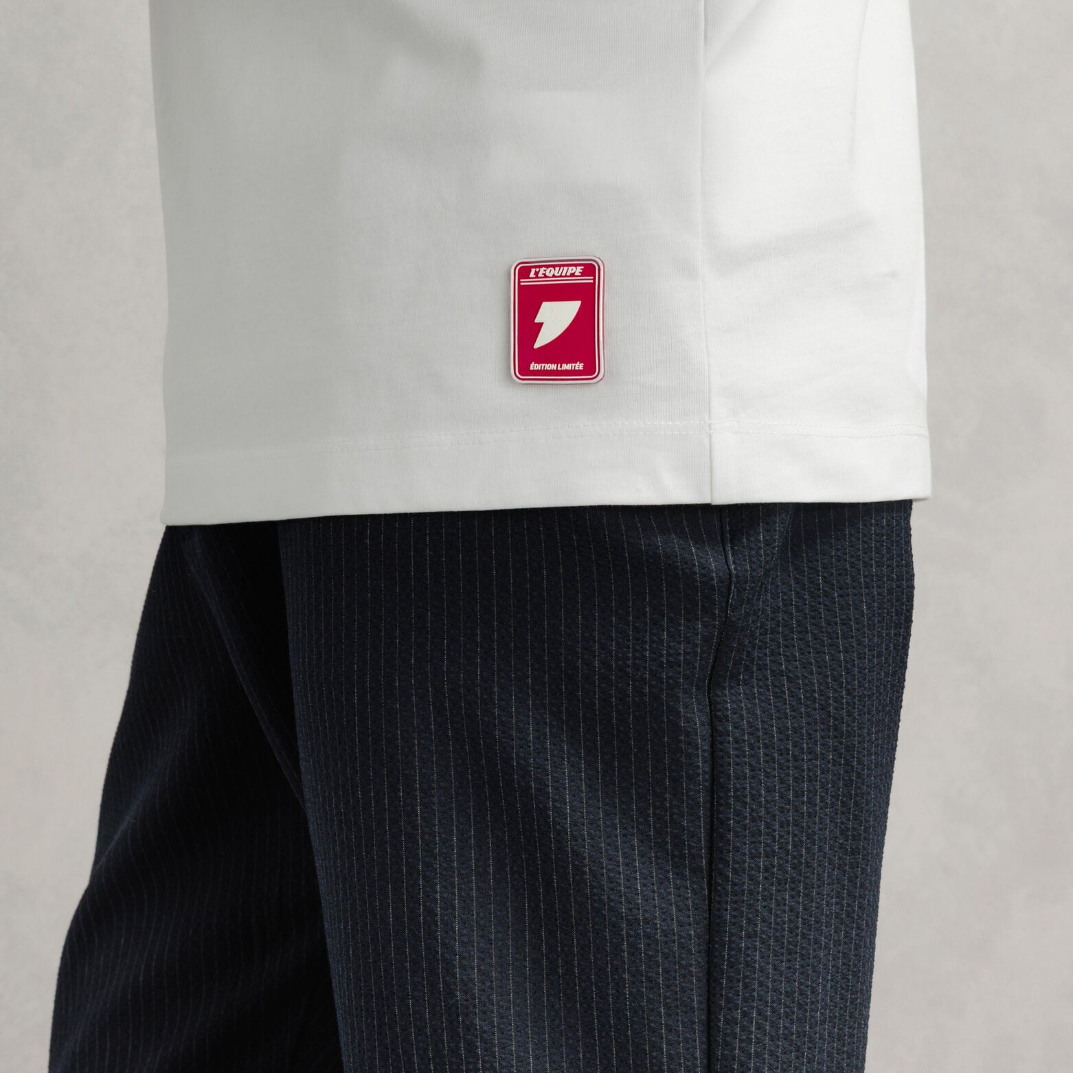 T-shirt met frontprint met L&iquest;&Eacute;quipe licentie